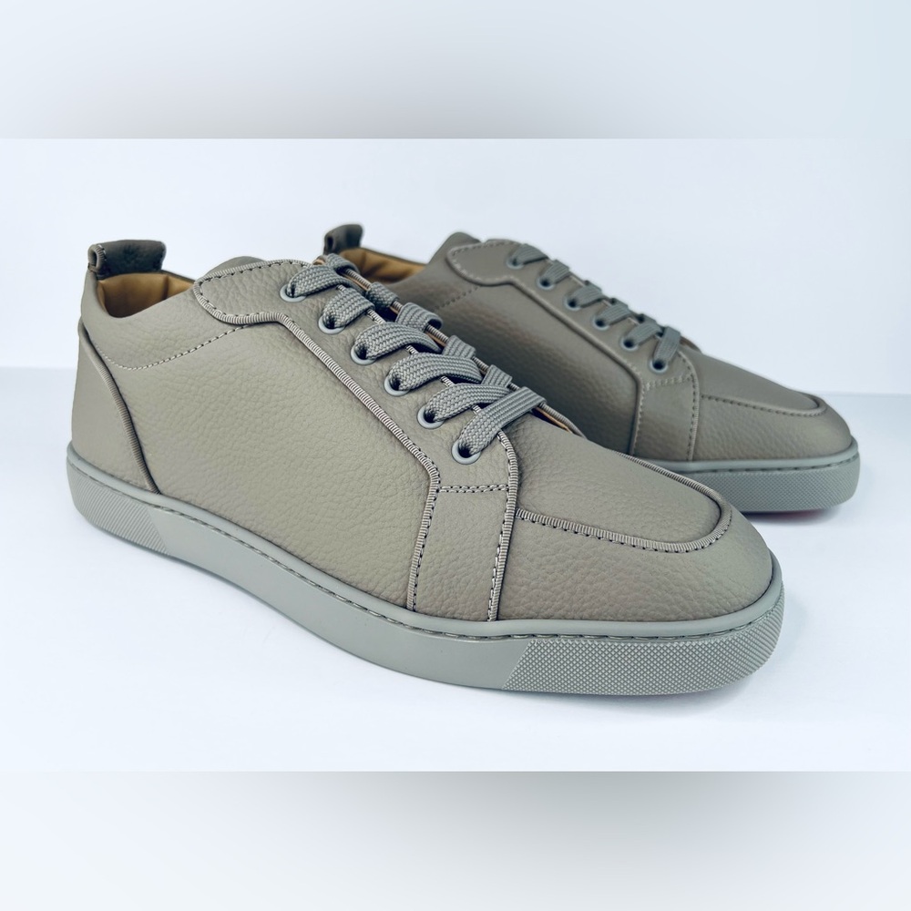 CHRISTIAN LOUBOUTIN Rantulow Orlato Flat Leather Sneakers EU 44.5 - US 11.5